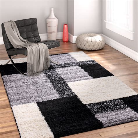 ultra soft black rugs